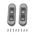 thumbnail image 1 of Embedded Wire Switch Black Duplex Switch Straight-Through Rocker Switch Suitable for Dual-Control D, 1 of 5
