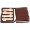 thumbnail image 2 of HUGFEGWE 8 Grids Portable Watch Storage Box, Watch Box, Travel for Watch (Brown) CJB91-91425, 2 of 2