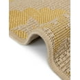thumbnail image 7 of Unique Loom Outdoor Botanical Collection Area Rug - Medallion (4' x 6' Rectangle Yellow/Beige), 7 of 7