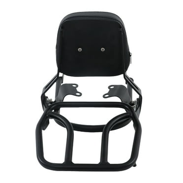 LABLT  Backrest Seat Sissy Bar and Luggage Rack Replacement for Bonneville T100 T120 T120 2016-2024 Black