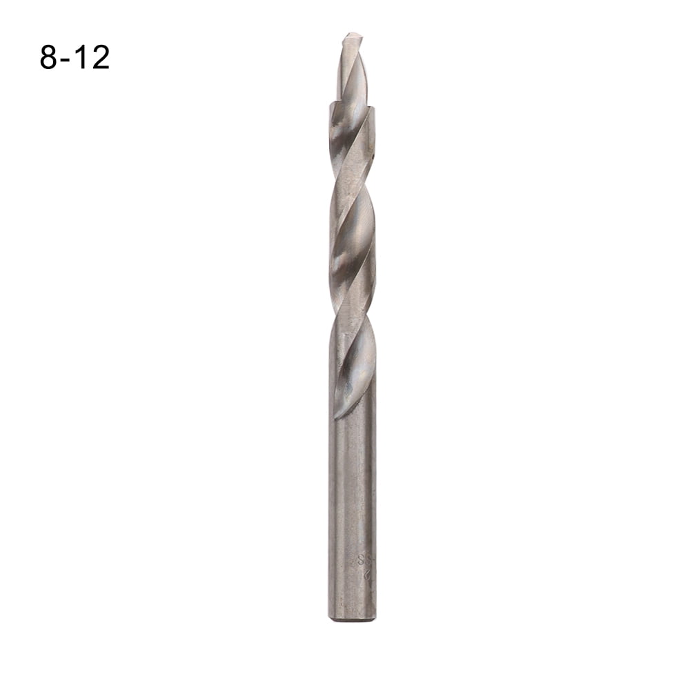 8-12mm HSS Twist Step Drill Bit Pocket 