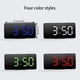 thumbnail image 5 of Con Espejo Led Reloj Despertador Electrónico Reloj De Cabecera Con Espejo Ajustable Eigraketly HA042865-03, 5 of 6