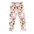 thumbnail image 2 of Jinhomg Halloween Printed Leggings for Girls High Stretch Tights Athletic Dance Leggings Pants Toddlers Outdoor Sports Trousers Multicolor (3-8 Years), 2 of 5