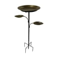 thumbnail image 1 of Baño para pájaros de jardín, decoración de jardín con estaca, artesanía de hierro resistente, elegante comedero para pájaros, comedero para pájaros pa, 1 of 8