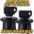 thumbnail image 2 of HD Switch Starter Ignition Key Switch Replaces AYP, Husqvarna, Craftsman, Sears, Poulan Lawn Mower Rider 193350, 532193350 (2 Keys & Carabiner Included), 2 of 6