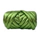 thumbnail image 1 of Hilo grueso, hilo voluminoso, tejido a mano, suave, 500 g, longitud 15 m, hilo para tejer a mano, peso del hilo Verde de fruta, 1 of 9
