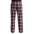 thumbnail image 2 of #followme Pajama Pants for Men 45915-10805-XXXL-SIOC (Navy Red Plaid 100% Cotton Flannel, 3X-Large), 2 of 3