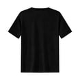 thumbnail image 7 of BELTNOV Men's Short Sleeve T-Shirts Casual Summer Loose Fit Round Neck Breathable Basic Tee Shirt Black, 7 of 7