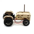 thumbnail image 5 of Kit de Proyecto de Vástago de Aprendizaje de Enseñanza Modelo DIY de Coche Tractor de Madera para Niños Educación Científica Escolar, 5 of 5
