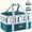 Green, variant on Insulated Double Decker Casserole Carrier, Expandable Lasagna Tote Bag for Hot/Cold Food, Fits 9" x 13" Baking Dish, Black-Flowers