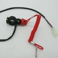 thumbnail image 4 of jiaping 2xMotorcycle ATV Outboard Engine Kill Stop Switch w/ Tether Cord Lanyard 2 Pcs, 4 of 7