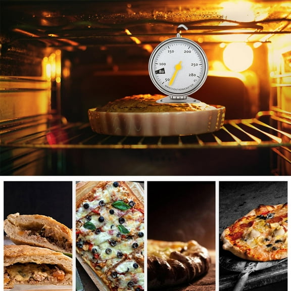 Large Dial Oven Thermometer with Hook Kitchen Cooking Measuring Tools 50-280℃
