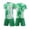 Vert, variante sur LUOGENLI Garçons Filles Ensemble de Shorts d'Entraînement de Football pour Enfants, Shorts de Basketball et T-Shirt, Combinaison de Sport (Orange Taille 7-8 Ans)