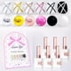 thumbnail image 1 of Set de esmalte delineador en gel Double Rhythm, 15 ml x6 (dorado, plateado, negro y blanco), 1 of 9