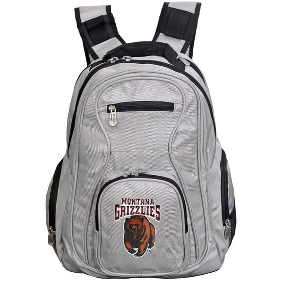 MOJO Gray Montana Grizzlies Backpack Laptop