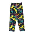 thumbnail image 4 of Daiia Colorful Sharks Women's Sleep Pant with Pockets and Drawstring,Pajama Pants-Large, 4 of 9