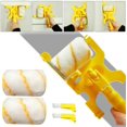 thumbnail image 1 of Durable and Washable Mini Paint Rollers, Even Application on All Paints and Stains Multifunctional Detachable Cleaning Brush, Quick Roller Disassembly for Home Repair Projects, 1 of 5