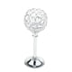thumbnail image 1 of Candelabro de cristal para velas de té, centros de mesa para bodas plata M, 1 of 8