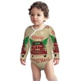 thumbnail image 2 of Xecao Christmas Vintage Red Truck Print Baby unisex-baby Cotton Long-sleeve Bodysuits-2 Years, 2 of 6