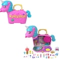 thumbnail image 1 of Polly Pocket Juego de Unicornio Partyland con 2 Micromuñecas, Mascotas y Más de 25 Accesorios Sorpresa, 1 of 5