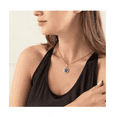 thumbnail image 2 of collar Y Pulsera Ojo Turco De Acero color Oro, 2 of 4