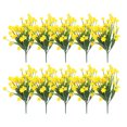 thumbnail image 1 of Monstrate 10X flores artificiales plantas de imitación decoración de jardín multicolor DIY Prop Home Gardens Windows calcomanía de vacaciones al aire Decoración Amarillo Monstrate HA084147-01, 1 of 6