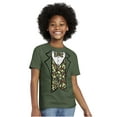 thumbnail image 4 of Hick Camo Printed Tuxedo Bachelor Boys Kids T Shirt Tees Tops Teen Brisco Brands L, 4 of 6