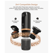 i Cafilas Portable Espresso Coffee Machine Maker 20 Bar