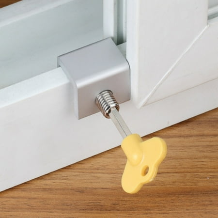 TILIYHELLO Safety Sliding Window Limiter Anti-theft Sash-window Latch