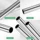 thumbnail image 2 of Tubo de acero inoxidable de 3 piezas de 200 mm, 16 mm OD, grosor de pared de 1 mm, tubería de acero inoxidable sin costura [0.63x0.04x7.9IN], 2 of 7