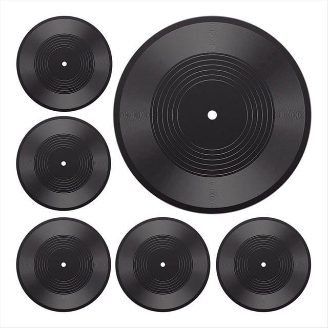 6 en de 12 Pulgadas, Decoración Vintage Discos Falsos, Vinilos Falsos para .