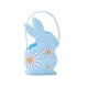 thumbnail image 2 of Bolsa de regalo para dulces de Pascua | Bolsa de tela no tejida con forma de huevo | Bordes reforzados y duraderos | Asa cómoda para niños y adultos | Organizador multiusos para guardar refrigerios, 2 of 6