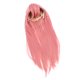 thumbnail image 1 of Peluca Rosa Larga, Peluca Larga Sintética Elegante Cosplay Textura Para Fiesta, 1 of 7