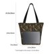 thumbnail image 3 of Fotbe Sloth Doing Yoga Bolsa de Playa con Estampado, Bolsa de Hombro, Bolsa de Mano Espaciosa, Bolsa de Viaje Ligera, Bolsa de Compras Versátil, 3 of 6