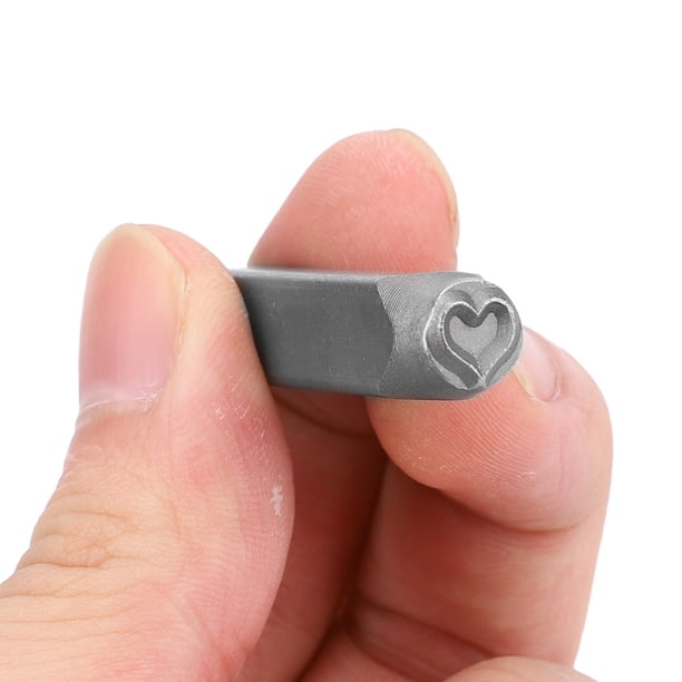 Metal Que Sella El Arte De La Joyería Del Sello De Sacador Que Sella Para Personalizar El Cuero De Acero 6m