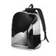thumbnail image 1 of Easygdp Black White Fluid Sculpture Mochila de Lona Resistente para Laptop, Compatible con Laptops de 15 a 17 pulgadas, Ideal para Escuela, Trabajo y Viajes-Small, 1 of 5