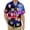 Blue, variant on Custom Hawaiian Shirt with Face, Personalized Funny Hawaiian Shirts for Men (Orange/S)