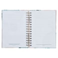 thumbnail image 4 of Christian Art Gifts Journal w/Scripture Plans Jeremiah 29:11 Bible Verse White Abstract Leaves 192 Ruled Pages, Large Hardcover Notebook, Wire Bound, 4 of 4