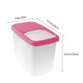 thumbnail image 5 of Cubo de arroz grueso de 10 kg, contenedor de plástico para arroz, resistente a la humedad y a los insectos, sellado para almacenar granos (rosa), 5 of 5