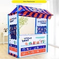 thumbnail image 1 of Tienda de Helados Hugo Carrito de Negocios Juguete Azul, 1 of 7