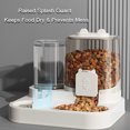 thumbnail image 4 of Automatic Cat Feeder With Built In Drinking Bowl | 1.8L For Indoor With Removable Kibble Bowl For Small And Medium Breeds, 4 of 8