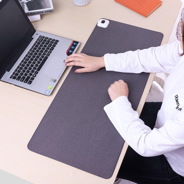 Dvkptbk Heating Table Mat Heating Table Mat Enlarged Table Mat Computer Mouse Heating Mouse Pad Heating Table Mat