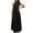 Black, variant on Wedding Guest Dresses for Women,Solid Color Sleeveless Ice Silk Flared Long Dress Loose Casual Style for Summer Daily Beach Vacation Wear,Homecoming Dresses Khaki M