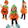 thumbnail image 3 of Disfraces de Halloween para niños, disfraces de modelado para bebés, ropa bonita de calabaza para bebés (adecuada para una altura de 95-100cm), 3 of 5