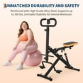 thumbnail image 6 of Danolapsi Squat & Rowing Machine - 12-Level Resistance Home Gym Equipment for Glutes,Legs,Core| Foldable Butt Lifter Hip Thrust Trainer with Leg Press & Ab Workout,Whole Body Cardio,Easy Setup, 6 of 6