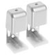 thumbnail image 3 of WORGEOUS Guía inferior de puerta automática, guía de puerta automática para puerta corredera, pieza de guía de puerta corredera, 2 uds., 3 of 7