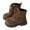 Brown, variant on Gvdentm Kids Winter Boots for Girls Girls Boots Kids Boys Winter Snow Mid Calf Boots Lined Fuzzy Chic Kid's Shoes Winter Boots for Kids(Brown,2)