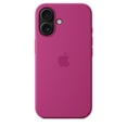 thumbnail image 6 of Apple iPhone 16 Silicone Case with MagSafe - Fuchsia, 6 of 7