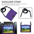 thumbnail image 6 of iPad 9th 8th 7th Generation Cases with Screen Protector, iPad 10.2" 2021 2002 2019 Case, Allytech Heavy Duty Shockproof Protective Covers with Stand /Hand Strap/ Should Belt /Pencil Holder,Purple, 6 of 7