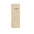 thumbnail image 1 of Salsbury Industries Freestanding Private 5 Door Front Load 4C Horizontal Mail Center, 1 of 6